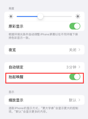 汪清苹果授权维修站分享iPhone轻点无法唤醒怎么办