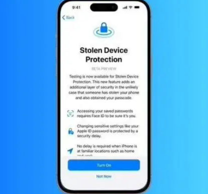 汪清苹果授权维修店分享被盗设备保护功能开启方法 